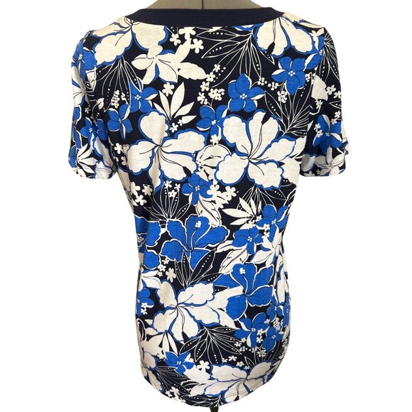 Coral Bay Bundle Of 3 Med Short Sleeve Tops Floral & Embroidered Everyday Wear - Picture 2 of 7